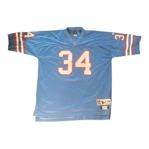Reebok Classic Throwback Earl Campbell Houston Oilers Jersey XXL Stitched Sewn